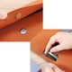 thumbnail image 4 of Carpeta de archivos A4 de cuero PU, portadocumentos, cartera impermeable, sobre, carpeta, estuche con cierre a presión Fokelyi WMZY-925-3, 4 of 7