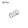thumbnail image 2 of Unique Bargains 3mmx0.3mmx5mm 304 Stainless Steel Compression Spring 2N Load Capacity, 30pcs, 2 of 5