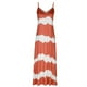 thumbnail image 5 of Vestido largo sin mangas con cuello en V y estampado informal de verano para mujer con estilo OAVQHLG3B Store  lin121212, 5 of 5