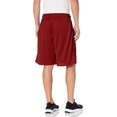 thumbnail image 2 of Russell Athletic 9 Dri-Power Tricot Mesh Shorts, 2XL, Cardinal, 2 of 2