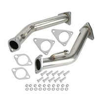 2.5" Exhaust DownPipe Test Pipe Fit For Nissan 370Z Infiniti G37 Q50 Q60