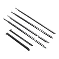 thumbnail image 4 of 6pcs Quarter & Door Belt Moulding Weatherstrip For Toyota Lexus GX470 03-09, 4 of 11