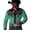 Dark Green@GC@, variant on Mens Western Cowboy Shirts Long Sleeve Buttons Down Shirts for Men Trendy Embroidered Lapel Soft Lightweight Tops