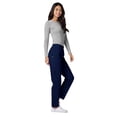 thumbnail image 5 of Adar Universal Scrubs For Women - Tapered Utility Cargo Scrub Pants - 503 - Navy - M, 5 of 7