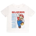 thumbnail image 4 of Nintendo Super Mario Bros Boys 3-Piece Pants Set - Short Sleeve T-Shirt, Shorts, and Jogger Pants 3-Pack Bundle Set (Size 3T-12), 4 of 12