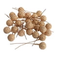 thumbnail image 4 of Paquete de 100 bayas artificiales con tallos - Bayas de estilo navideño de 0,39" para dorado, 4 of 8