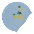 thumbnail image 2 of Bathing , Large Space Anti Slip Swimming Head Cover With Ear Protection For Water Sports 3 Pineapple Printing, 2 of 8