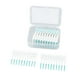 thumbnail image 4 of Herramienta de limpieza bucal Jadeshay Cepillo interdental desechable 200 piezas Plástico Silicona, 4 of 8