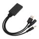 thumbnail image 4 of Cable adaptador USB con entrada auxiliar Bluetooth 5.0 para coche profesional con micrófono de repuesto para Hyundai, 4 of 14