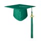 thumbnail image 1 of Gorro de graduación unisex mate con borla del año 2026, accesorio para adultos, ideal para la escuela secundaria, licenciatura y maestría., 1 of 8