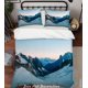 thumbnail image 3 of 3D Cielo Montaña Paisaje Funda de edredón Set Ropa de cama Set Funda nórdica Fundas de almohada, 3 of 3