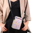 thumbnail image 4 of HELLHERO with Zipper Polyester Women Shoulder Bag Women 4.33x1.97x7.09 inch, Easter Bunny Peeking from Egg, 4 of 7