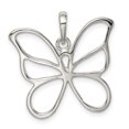 thumbnail image 1 of 925 Argent Sterling Collier Papillon Pendentif Insecte Arachnide, 1 of 6