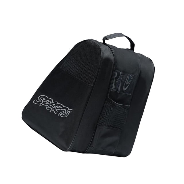 pitrice Sac à Chaussures de Patinage Respirant Sac de Rangement pour Patins Sacs à Main Sac pour Patins à Roulettes Noir