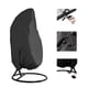 thumbnail image 3 of Funda de silla Funda para silla colgante para patio Funda para silla con forma de huevo para exterior Funda duradera impermeable para silla giratoria, negro, tamaño S 115 * 190 cm Maboto  Funda de silla, 3 of 5