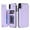 Purple, variant on Case Compatible with iPhone X/XS, Stylish Card Slots Kickstand PU Leather Back Case Magnetic Closure RFID Blocking Drop Protective Shockproof Cover for iPhone X/XS, White