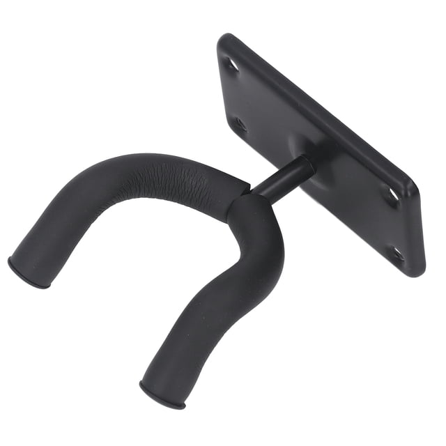 Registro de Soporte de Metal de Guitarra, Pantalla Perfecta de 4 Hoyos Convenientes Guitar Guitar Wall Hanger Hook Fácil de Instalar para el Bajo para Los Amantes de la Múnsica