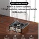 thumbnail image 3 of Reproductor de CD portátil THINKYA Retro con altavoz Bluetooth, color marrón, 3 of 9