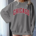 thumbnail image 3 of Ladies Fashion Casual Letter Printed Round Neck Long Sleeve Festival Sweatshirt Lightweight Hoodie Winged Long Sleeve Hoodies plus Size Women 5x Athletic Sports Jackets Fitted Pullover Sweater Women, 3 of 4