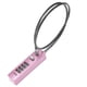 thumbnail image 1 of Cerraduras de Puerta Uxcell para Cercas Exteriores, Cerradura de Combinación de Cable de Acero de 23.6IN [Rosa], 1 of 7