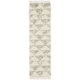 thumbnail image 3 of Oriental Weavers Axis Area Rug - AX05A - 2'3" x 7'6" - in Ivory/ Multi - Plush Soft Shag, Casual Geometric, Stain Resistant, Cushion Feel, Entryway, Hallway Runner Rug, 3 of 3