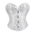 thumbnail image 3 of PEASKJP Body Shaper pour Femmes Col Rond Manches Longues T-Shirts Basiques, Blanc m, 3 of 3