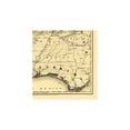 thumbnail image 2 of Railroad Map - New Orleans Mobile Chattanooga Railroad - GLO 1867 - Vintage Wall Art, 2 of 4