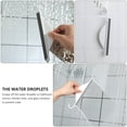 thumbnail image 5 of HOMEMAXS Mirror Silicone Wiper Water Drop Cleaner 20x4.5cm White, 5 of 8