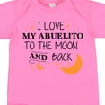 thumbnail image 4 of Inktastic I Love My Abuelito to the Moon and Back Boys or Girls Baby Bodysuit, 4 of 5