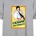 thumbnail image 3 of Parks and Recreation - I Know What Things Are - Women's Oversized T-Shirt, 3 of 5