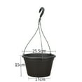 thumbnail image 4 of MISSMILE Hanging Plant,Drainage and Ventilation Hanging Planters,Detachable Tray Hanging Pots for Plants Indoor, 4 of 5