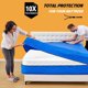 thumbnail image 2 of Mattress Bags for Moving, Mattress Protector Waterproof Mattress Cover King Size Storage Bags with 8 Heavy-Duty Handles and Zipper for Bed Extra Thick Large Reusable (82"x79"x15" Blue), 2 of 5
