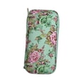 thumbnail image 1 of Bolsa de almacenamiento para ganchillo, accesorios de ganchillo, cierre de cremallera, multifunción para viajes. Verde, 1 of 9