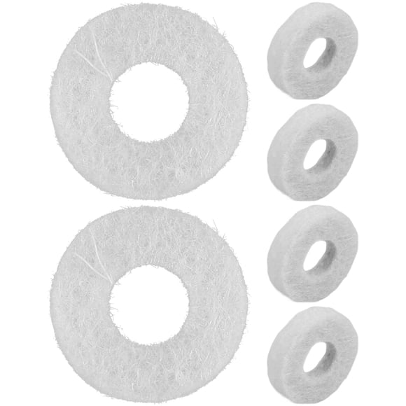 Houderco 6Ud Gomas De Fieltro Para Llaves Instrumentales Piezas De Repuesto Resistentes