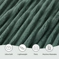 thumbnail image 7 of U by Bedsure Mallard Green Fleece Queen Blanket for Couch - Super Soft Cozy Blankets for Women, Girls, 90x90 inches, 7 of 7