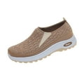 thumbnail image 1 of Zapatillas ortopédicas para mujer, de malla transpirable, sin cordones, informales, cómodas, con punta redonda, suela suave, versátiles, para caminar a diario., 1 of 8