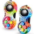 thumbnail image 1 of Controlador de juegos Fidget Pad Fidget Toy, 2 unidades, Skylety Graffiti, 1 of 7