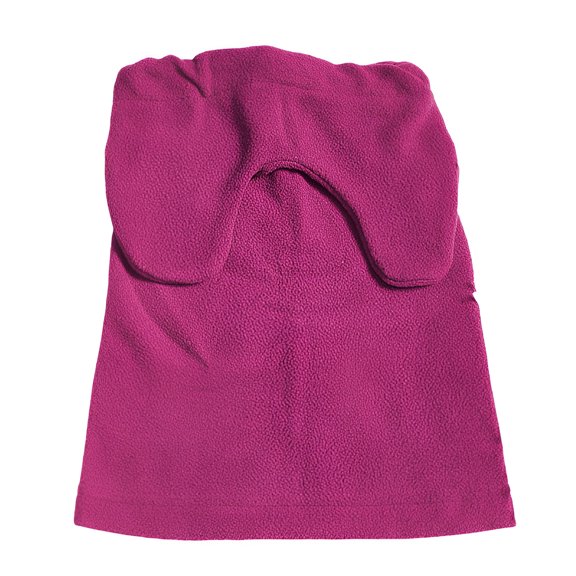 TELOLY 1Pcs Dog Winter Hat,Polyester Dog Ears,Dog Ear Cover,Pink,S