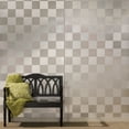 thumbnail image 2 of FASÄDE Easy Installation Quattro Brushed Aluminum Wall Panel (4' x 8' Panel), 2 of 2