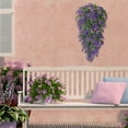 thumbnail image 6 of Zawou Artificial Lavenders Wall Hanging Fall Flowers, Fall Flowers Fall Decorations, Faux Silk Flower in Planter UV Resistant for Autumn Decor Home Indoor Outside Gardens Porch, 6 of 7
