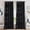 Black, variant on Grey Blackout Striped Pattern Curtains for Living Room 84 inch Long 2 Panels Set, Noise Reducing Thermal Insulated Wave Line Foil Print Bedroom Drapes for Patio Sliding Glass Door (52 x 84)