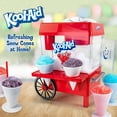 thumbnail image 2 of Máquina de hielo raspado en forma de cono de nieve Nostalgia Kool-Aid, retro, roja, 2 of 7
