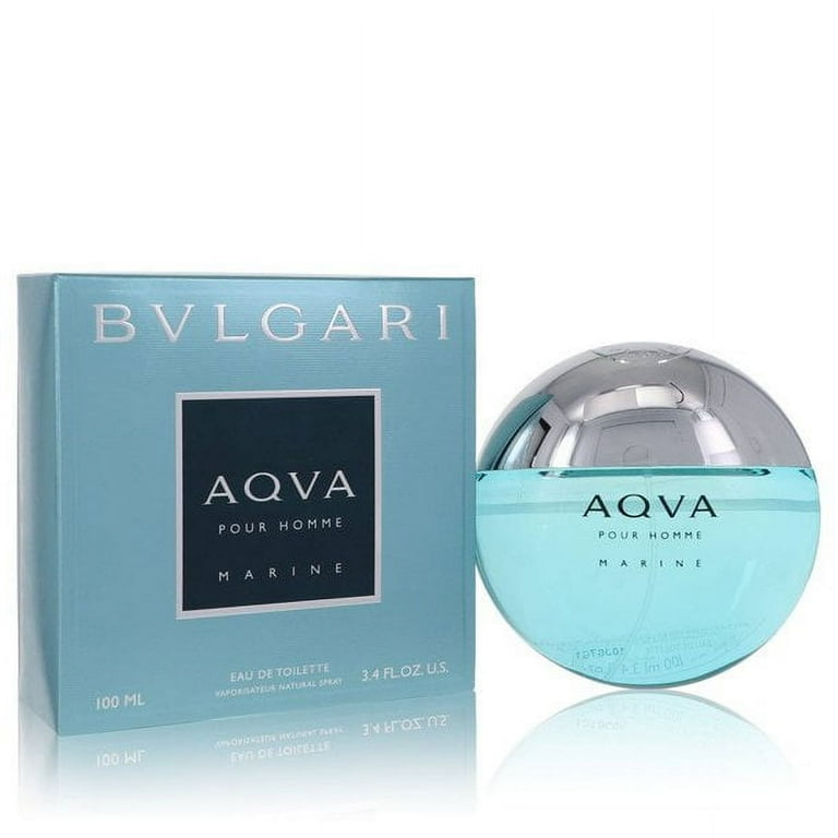 新品 BVLGARI AQVA POUR HOMME MARINE 100ml Bvlgari Aqva Marine Pour Homme, Eau de Toilette, 3.4 Fl Oz