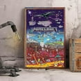 thumbnail image 3 of Minecraft Game Peripheral Poster Wall Stickers Home Decoration Bedroom Decoration Tapestry-big Collection, 3 of 5