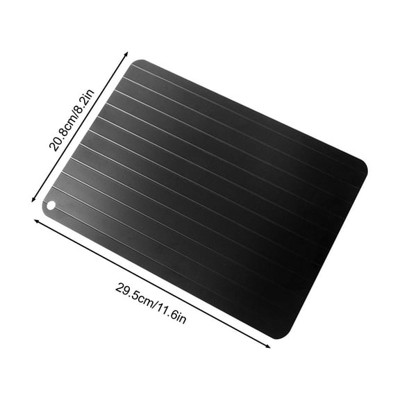 LEHOZIHEQ Defrosting Tray, Quick Defrosting Tray for Frozen Meat, Fish, and Vegetables, Easy to Clean, Use, and Store