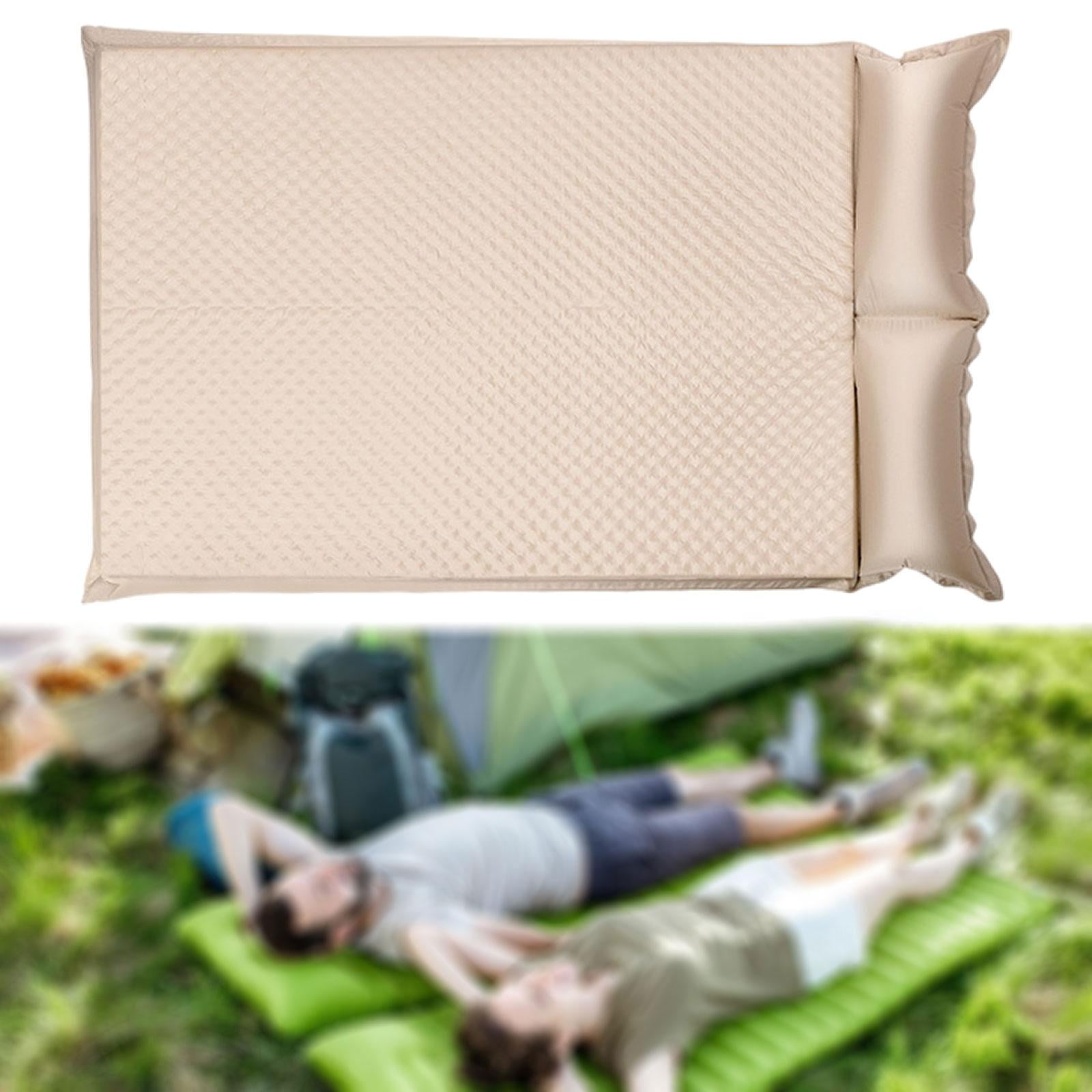simhoa Automatic Inflatable Mattress, Self Inflating Air Mattress, Waterproof Lightweight Inflatable Bed for Tent Backpacking Hiking for 2 Person