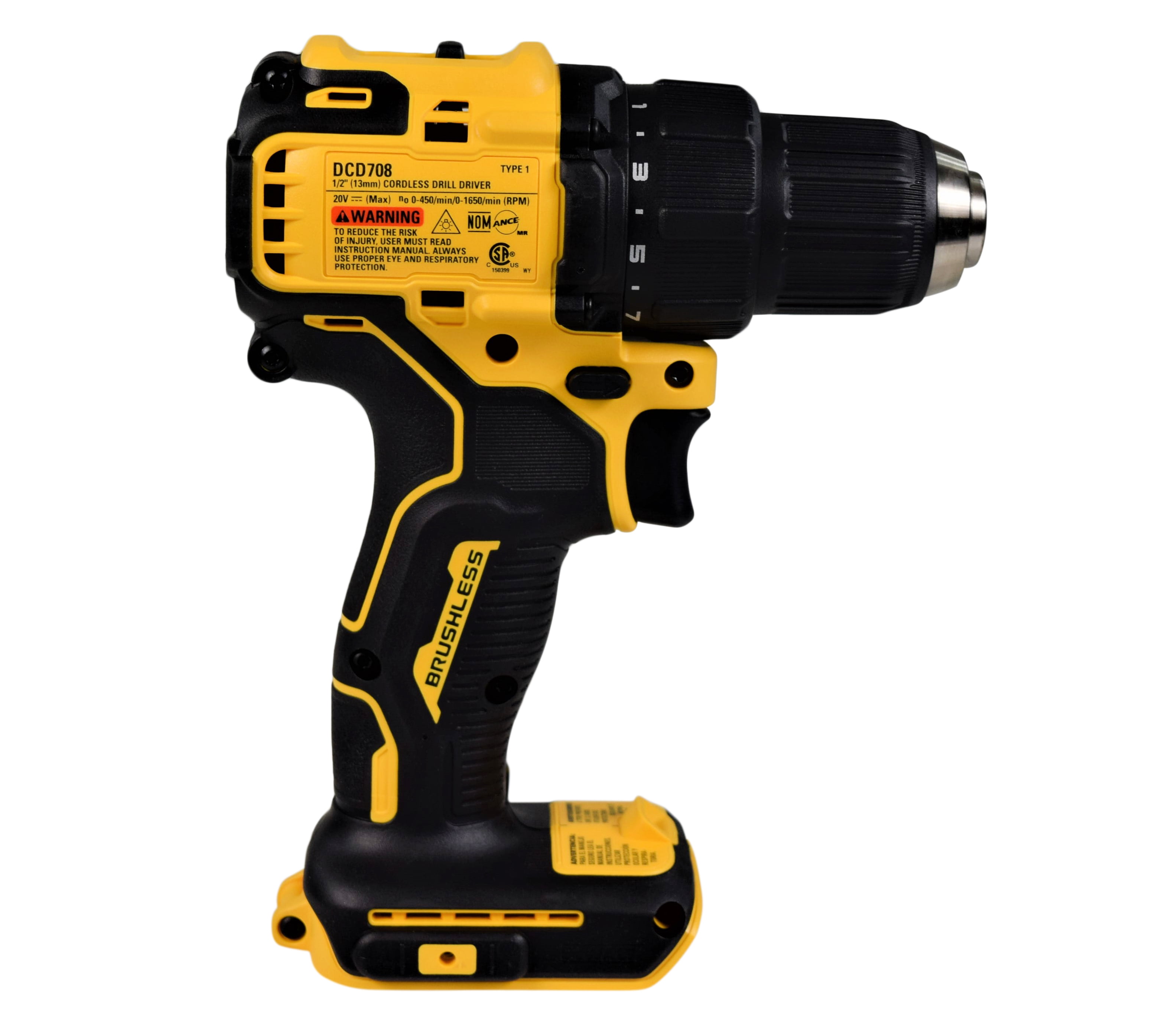 20V Brushless Cordless 1/2 in. Drill/Driver - Tool Only