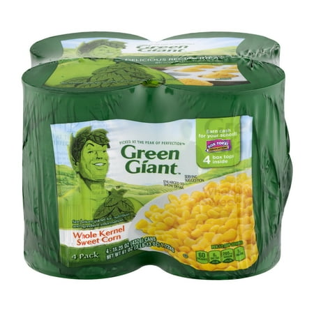 Green Giant Whole Kernel Sweet Corn - 4 PK, 15.25 OZ