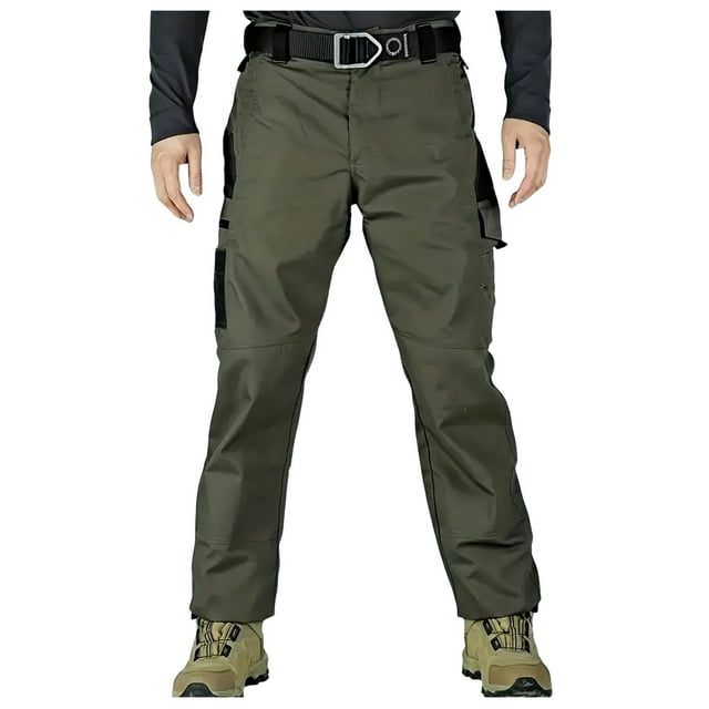 Men's Spring And Autumn Trousers Outdoor Wear Sports Casual With Pockets Punch Work Trousers