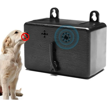 Ultrasonic Anti Barking Device For Outdoor Wild Dog Auto Dog Barking Deterrent Devices 3 Frequency Adjustable Max Distance Of 50 Feet Control Dog Bark Portable Hanging Design Walmart Canada
